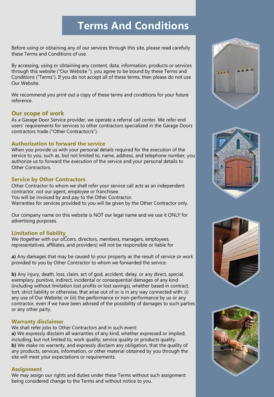 HighTech Garage Door Mt Rainier, MD 301-837-8161